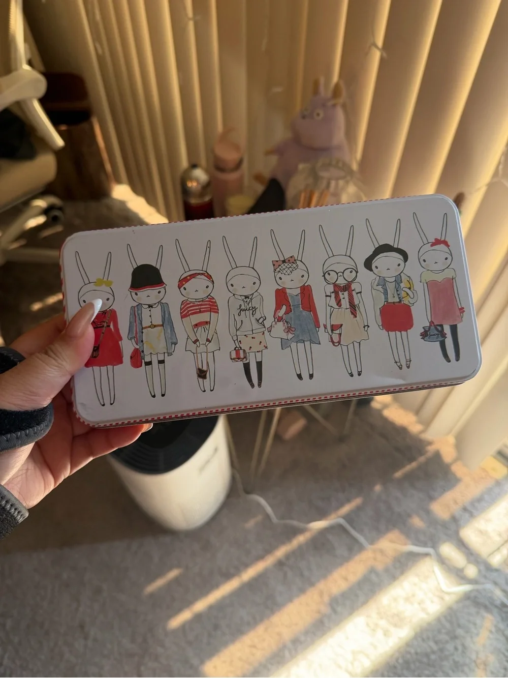 AUTHENTIC JUICY COUTURE FIFI LAPIN PENCIL CASE